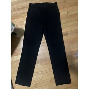 NWT Rustler 32x34 Mens Classic Regular Fit Black Denim Jeans